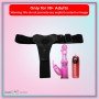 Baile Ultra Harness 7-inch Strap-on with Multi-speed Vibrations SO-033