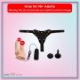 Baile Vibrating Strap-on Double Dildo with Realistic Balls SO-034