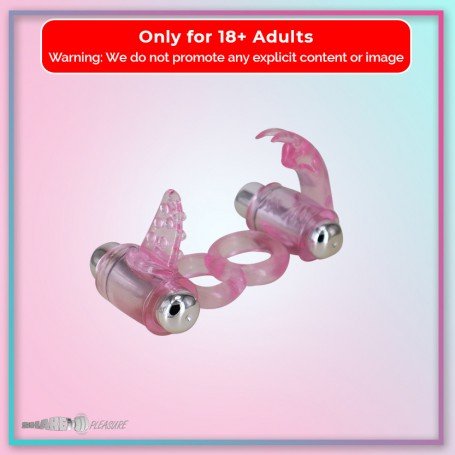 Vibrating Jelly Cock Ring CR-022