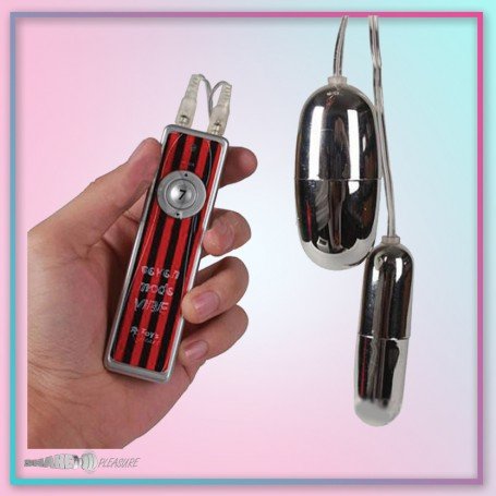 7 function vibrating Dual bullets BV-007