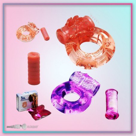 Cock Ring Vibrator 2pcs CR-001