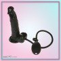 Ultimate Inflatable Realistic Non Vibrator in Black RSNV-011