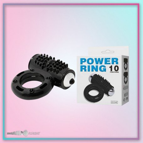 Pretty Love Black Power Ring CR-021