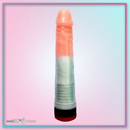 Long Tough Silicone Realistic Vibrator RSV-025