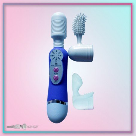 16 Speed Cordlless Magic Wand Massager VM-008