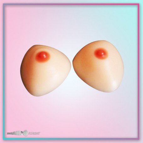 Silicone Breast Triangle D Cup SBP-003