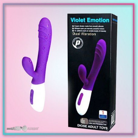 Violet Emotion Rabbit Vibrator RV-033
