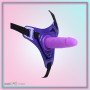 Ultra Elastic Harness Lesbian Strapon Dildo SO-019