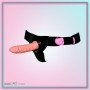 LeLuv 7.5 Vibrating and Rotating Female Lesbian Strap On SO-011