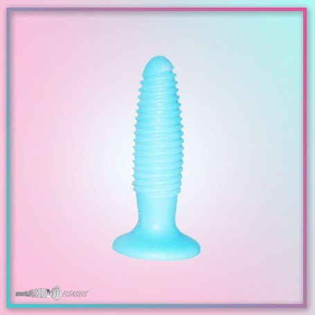 Ribbed Fat Anal Dildo AD-010