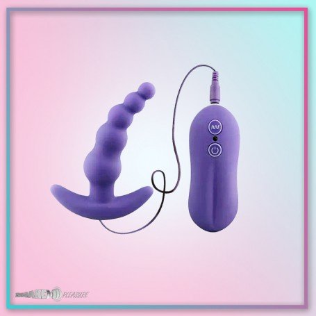 Vibrating Anal Plug Beads Prostate Massager AD-028