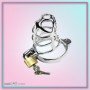 Chastity Steel Lock Device for Men BDSM-010