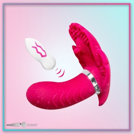 Remote control Wireless Clitoris Luxury Vibrator LXV-029