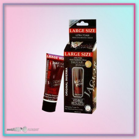 Jaguar Power Ultra Foam Penis Enlargement Cream 50ml PEC-001