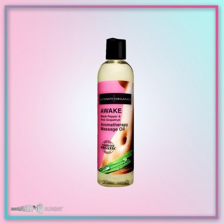 AWAKE AROMATHERAPY MASSAGE OIL - Black Pepper 120ml CGS-015
