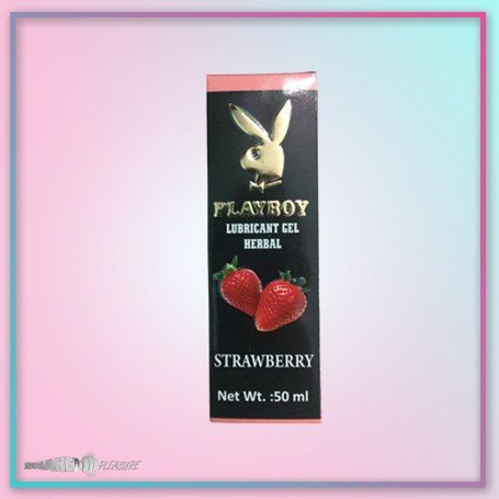 Playboy Lubricant Water Based Gel - Strawberry Flavoured CGS-034