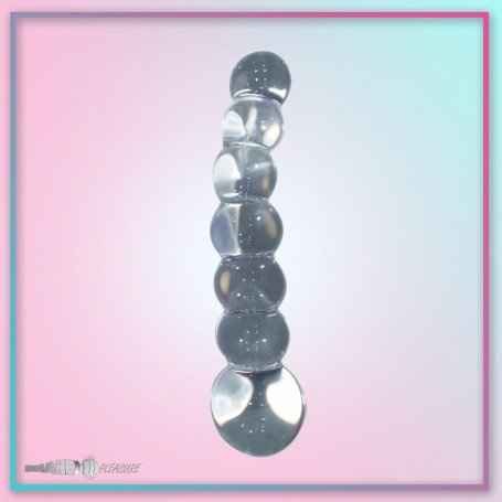 Ultra Beaded Crystal Glass dildo GD-008