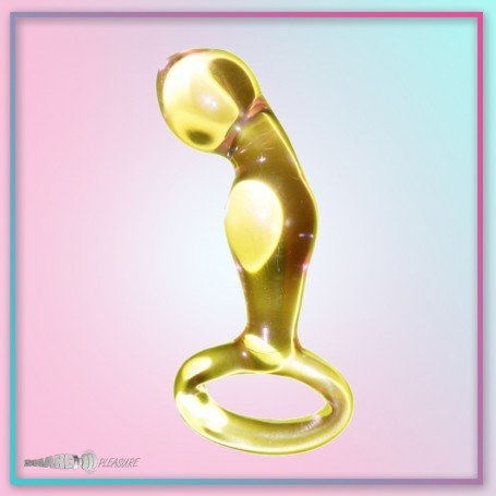Jaguar Golden Glass Dildo GD-009